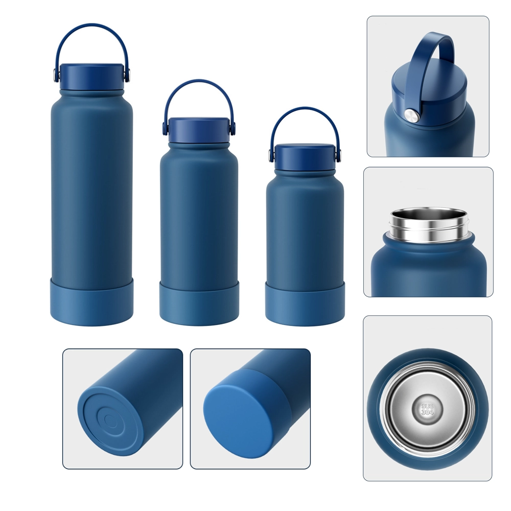 Termo de Acero Inoxidable 304 de 650ml, para Exteriores y Deportes, 9.8×9.8×21cm