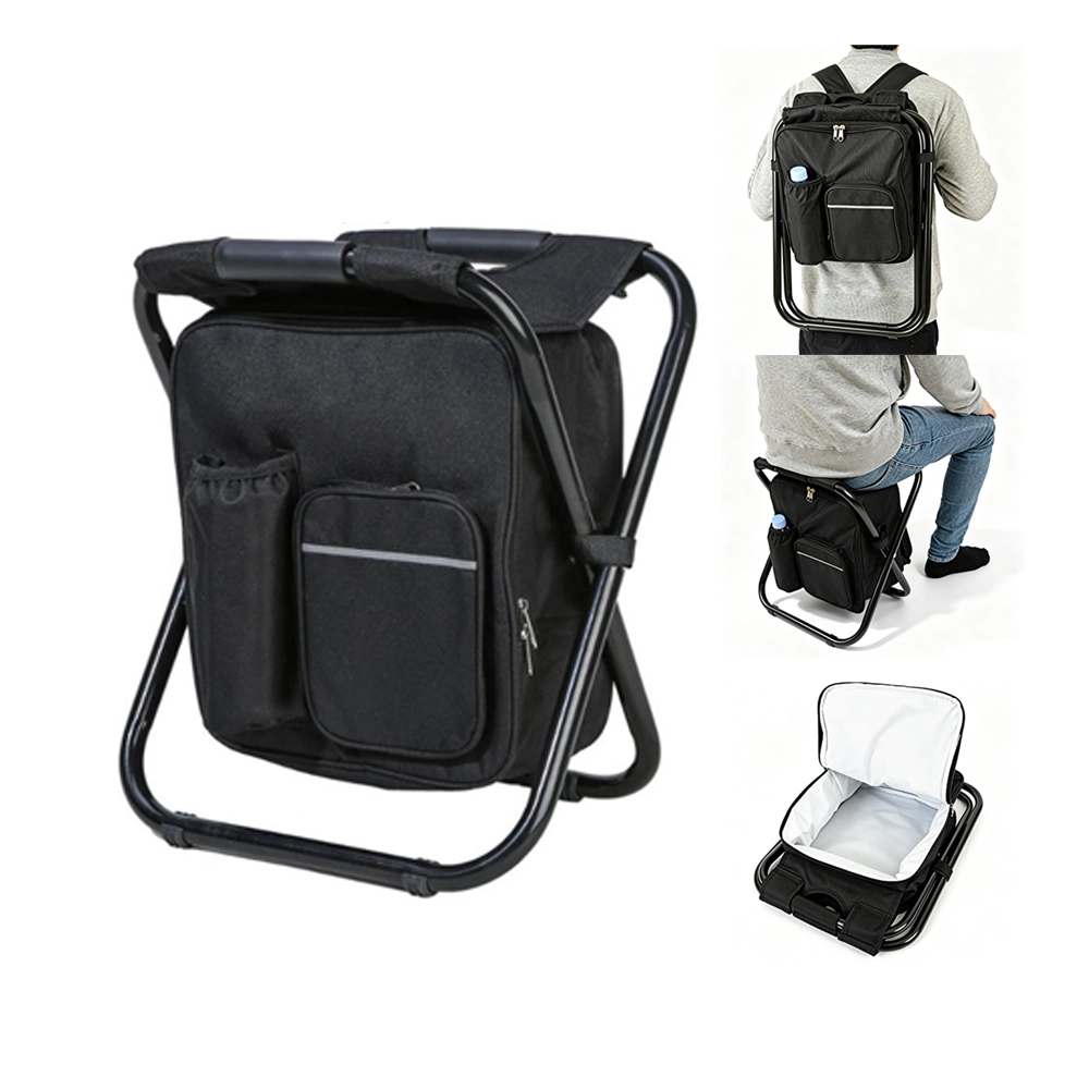 Silla Mochila Plegable para Exteriores, con Capa Térmica, para Pesca y Camping image 1