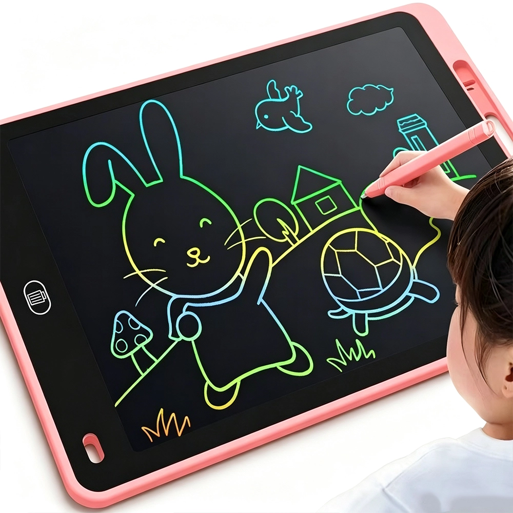 Pizarra LCD para Niños con Borrado de Un Solo Botón 215×143×5mm
