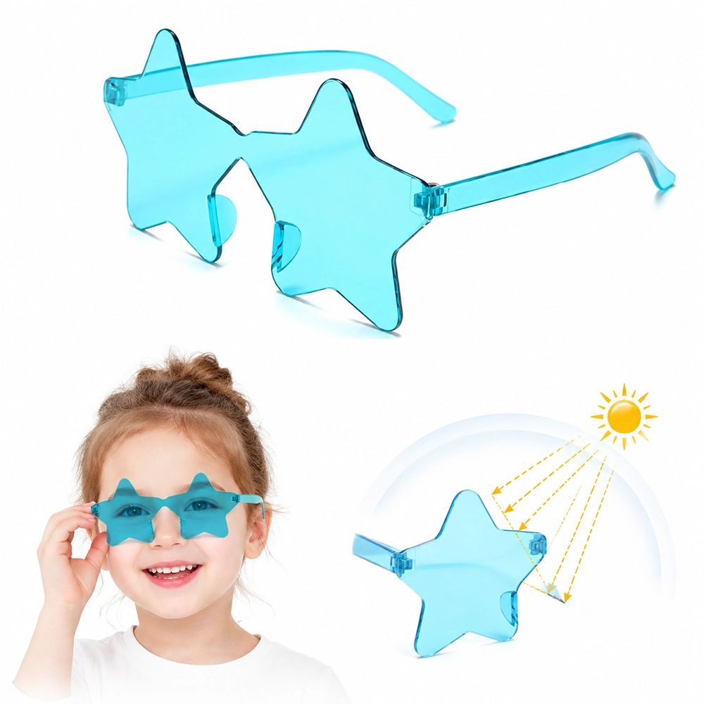 Gafas de Sol Infantiles Sin Marco con Diseño de Estrella