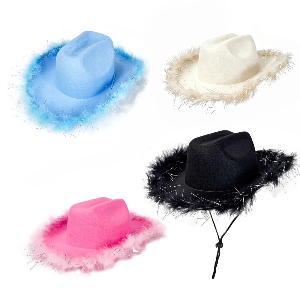 Sombrero Vaquero Infantil de Mezclilla con Detalle Plateado, Colores Surtidos image 2