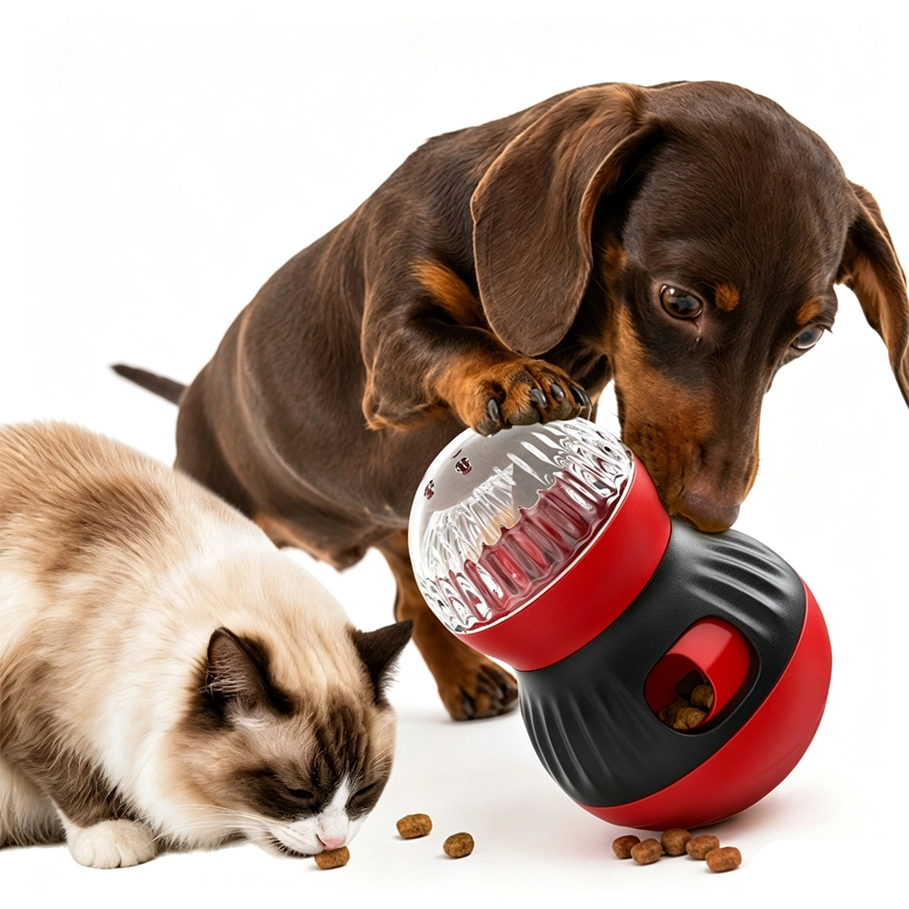 Tazón de Alimentación Lenta para Mascota ABS+PC Balancín