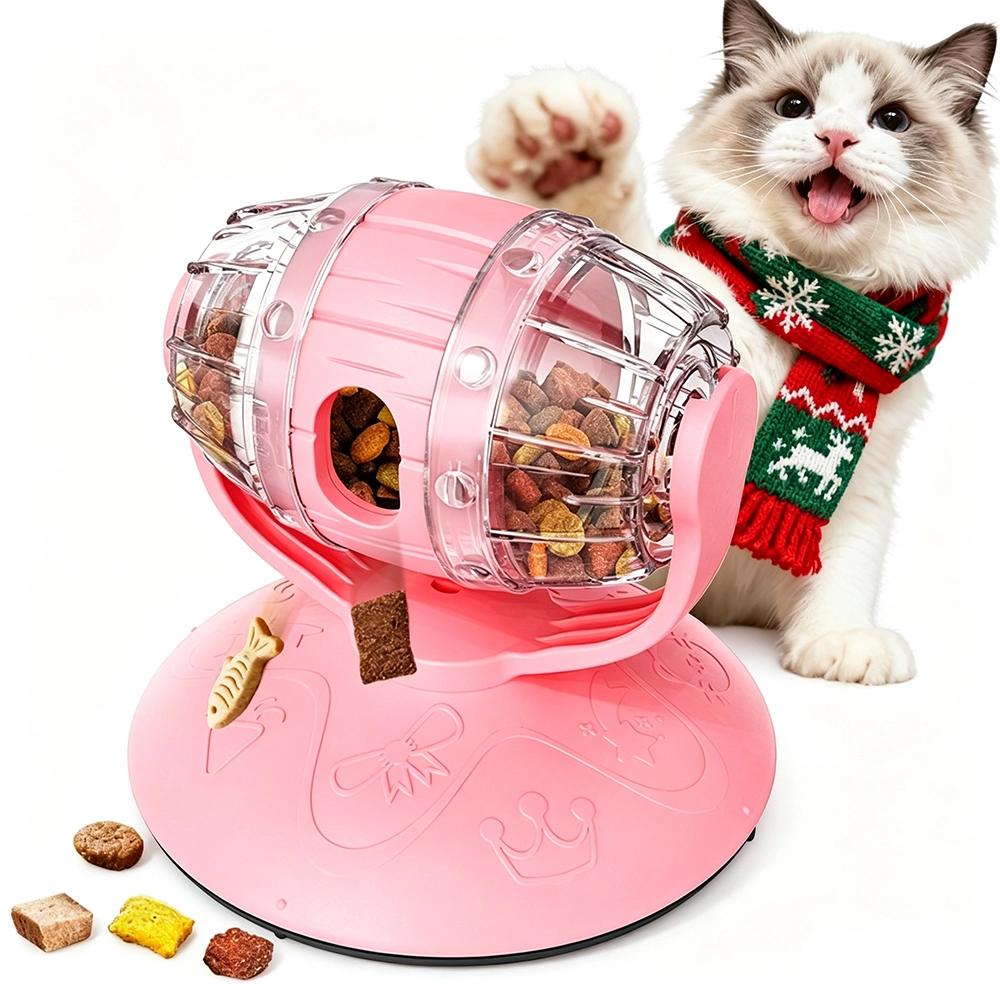 Dispensador de Alimentación Lenta para Gato ABS+PC Juguete Interactivo