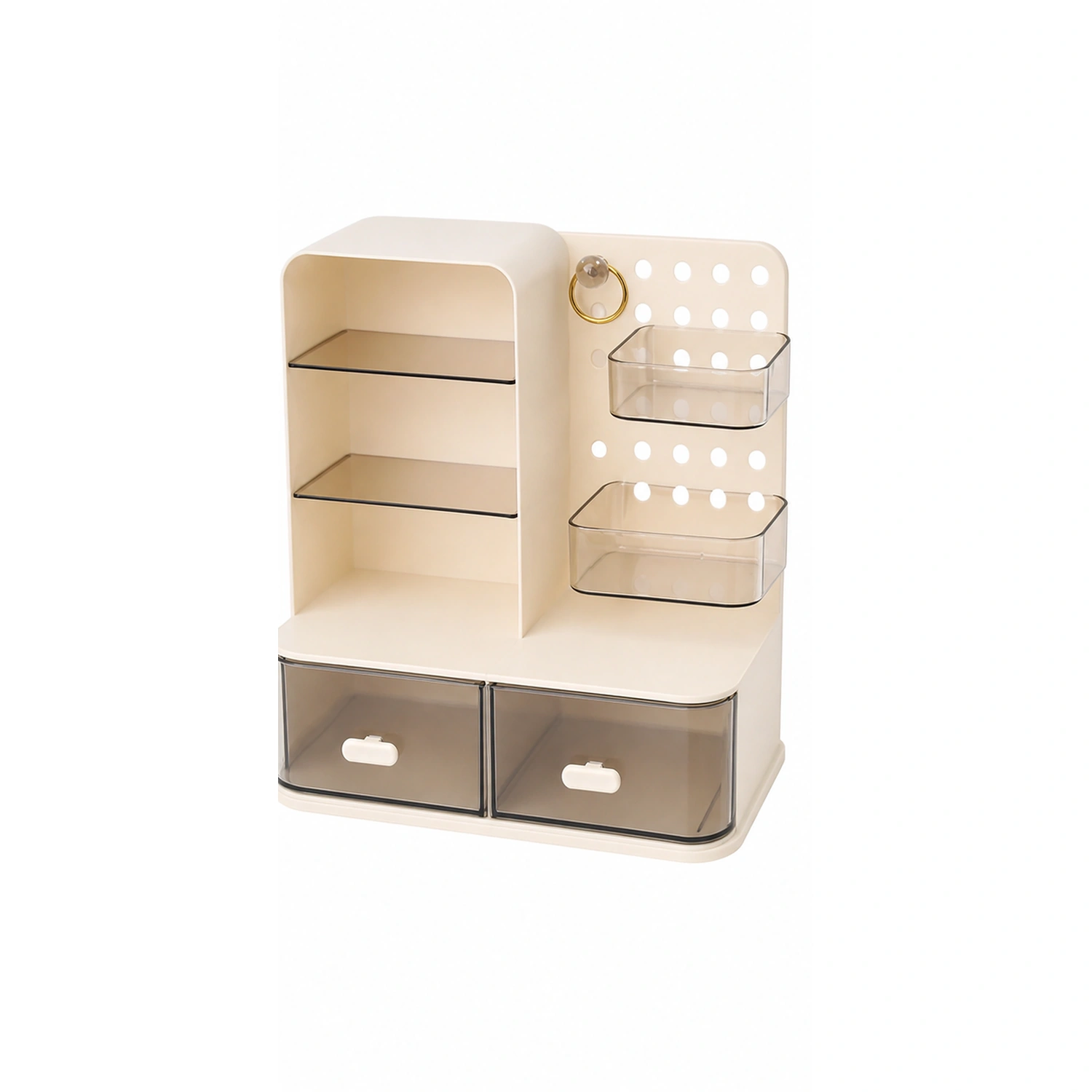 Organizador de Plástico 3 en 1 para Oficina, 24x14x23 cm