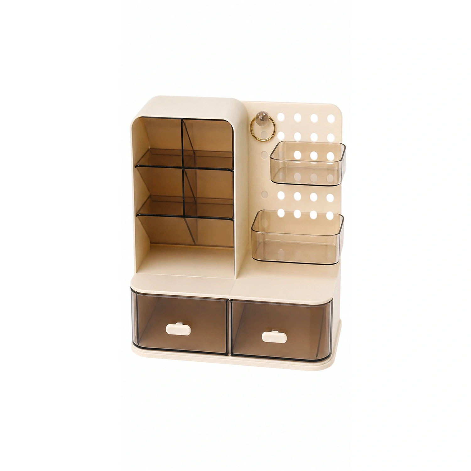 Organizador de Plástico 3 en 1 para Oficina, 24x14x23 cm