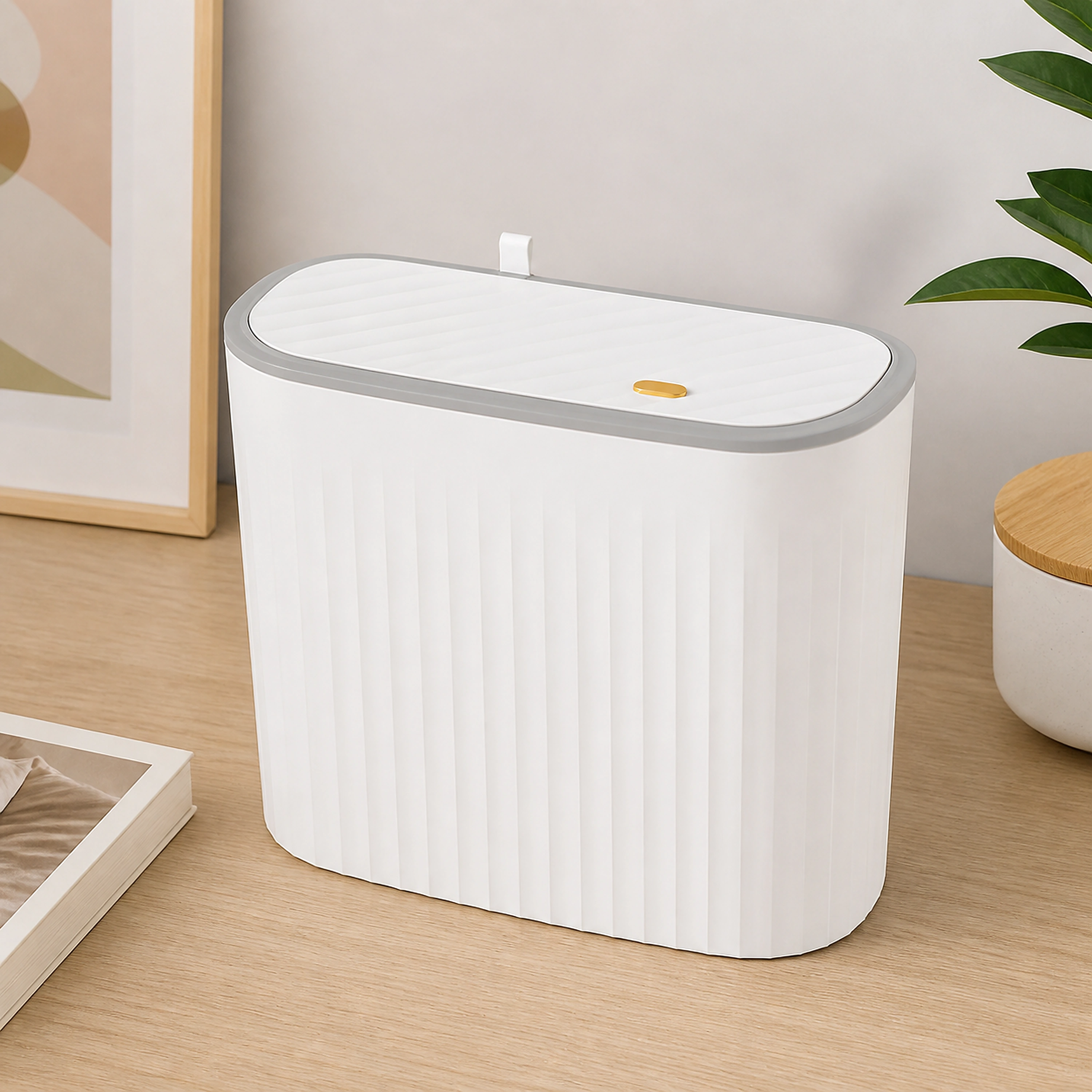 Basurero Mini de PP para Escritorio, Oficina y Cocina