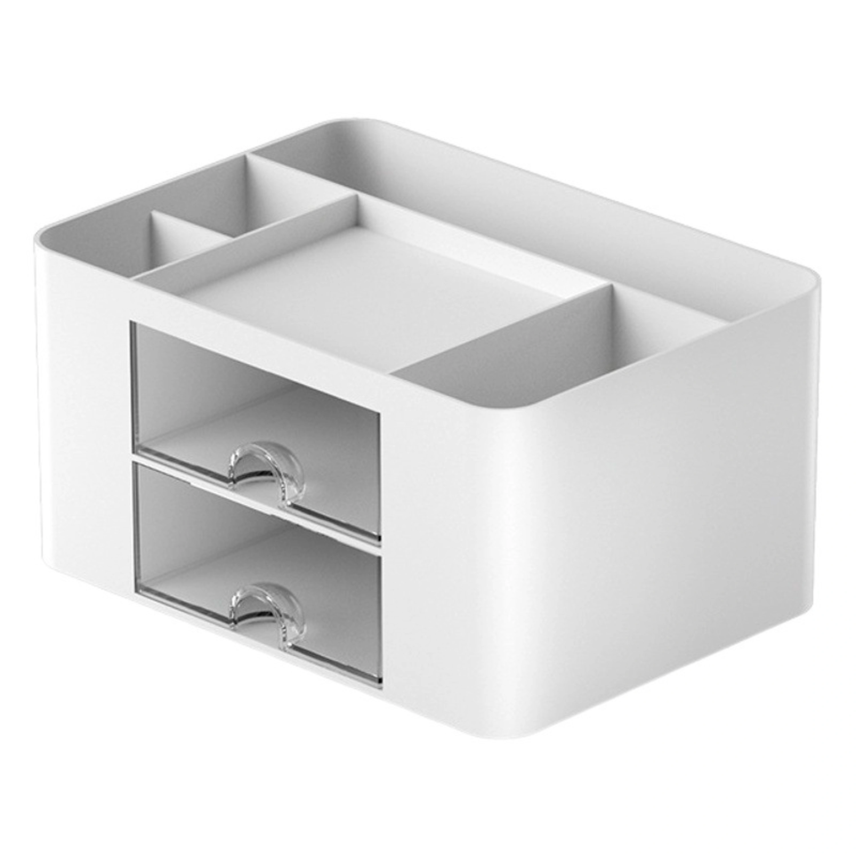 Organizador de Plástico con Cajones para Oficina, 28x14x12 cm