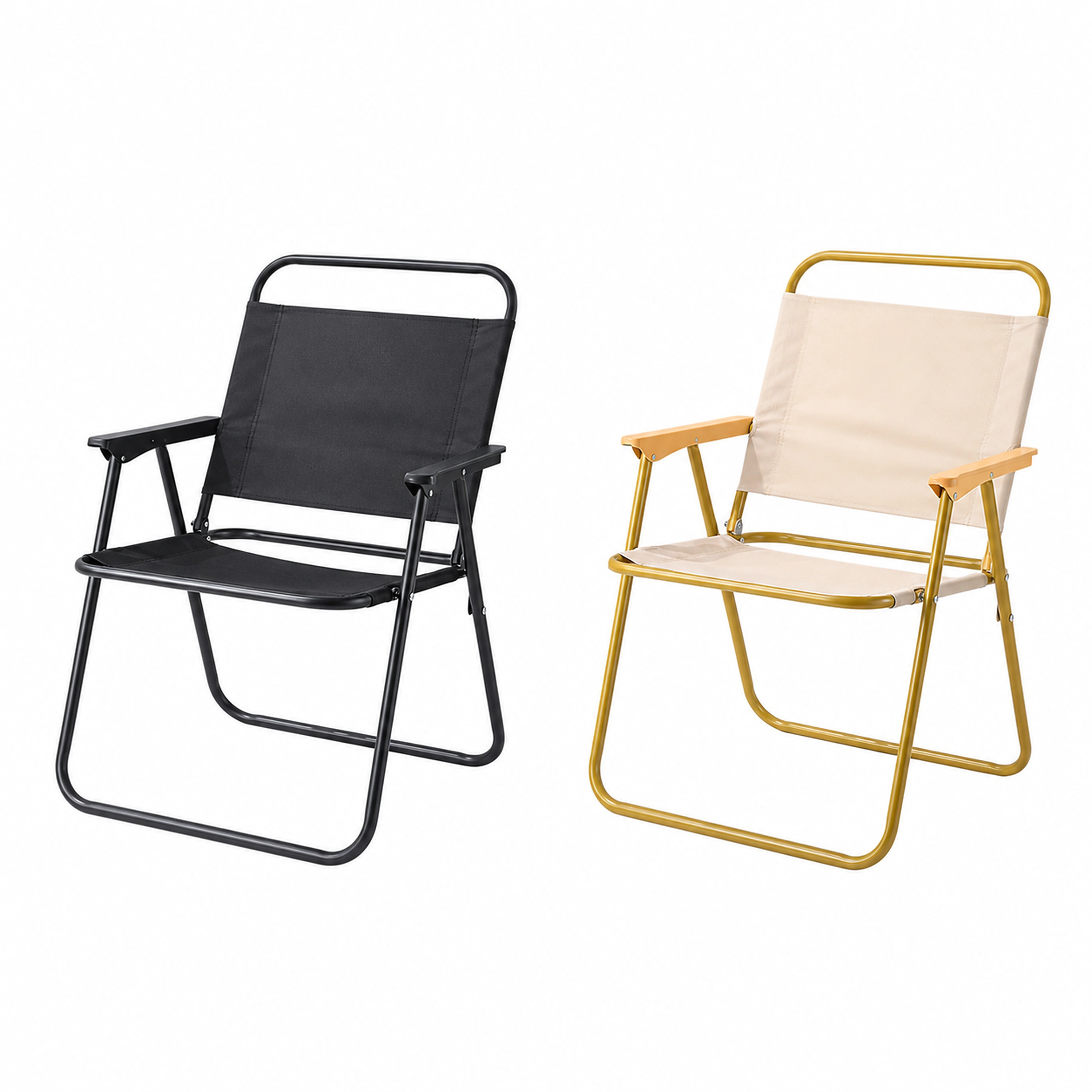 Silla Plegable de Tela Oxford para Camping 55x43x39cm image 2