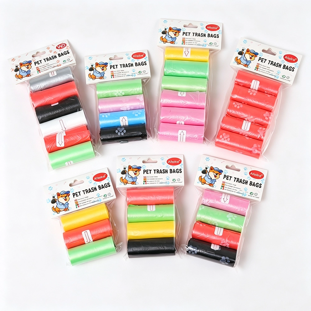 Bolsas para Heces de Perro Color Liso 3 Rollos