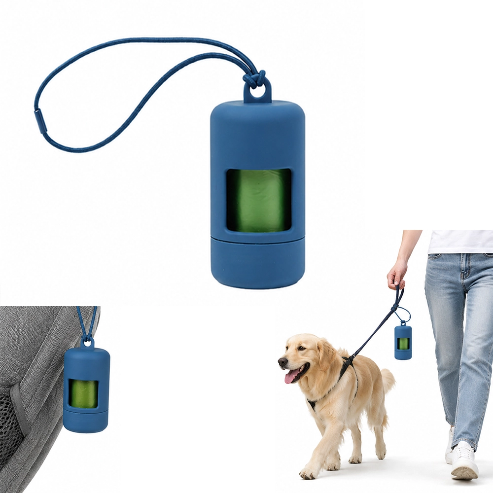 Recogedor de Heces para Perro Plástico con Bolsas Biodegradables