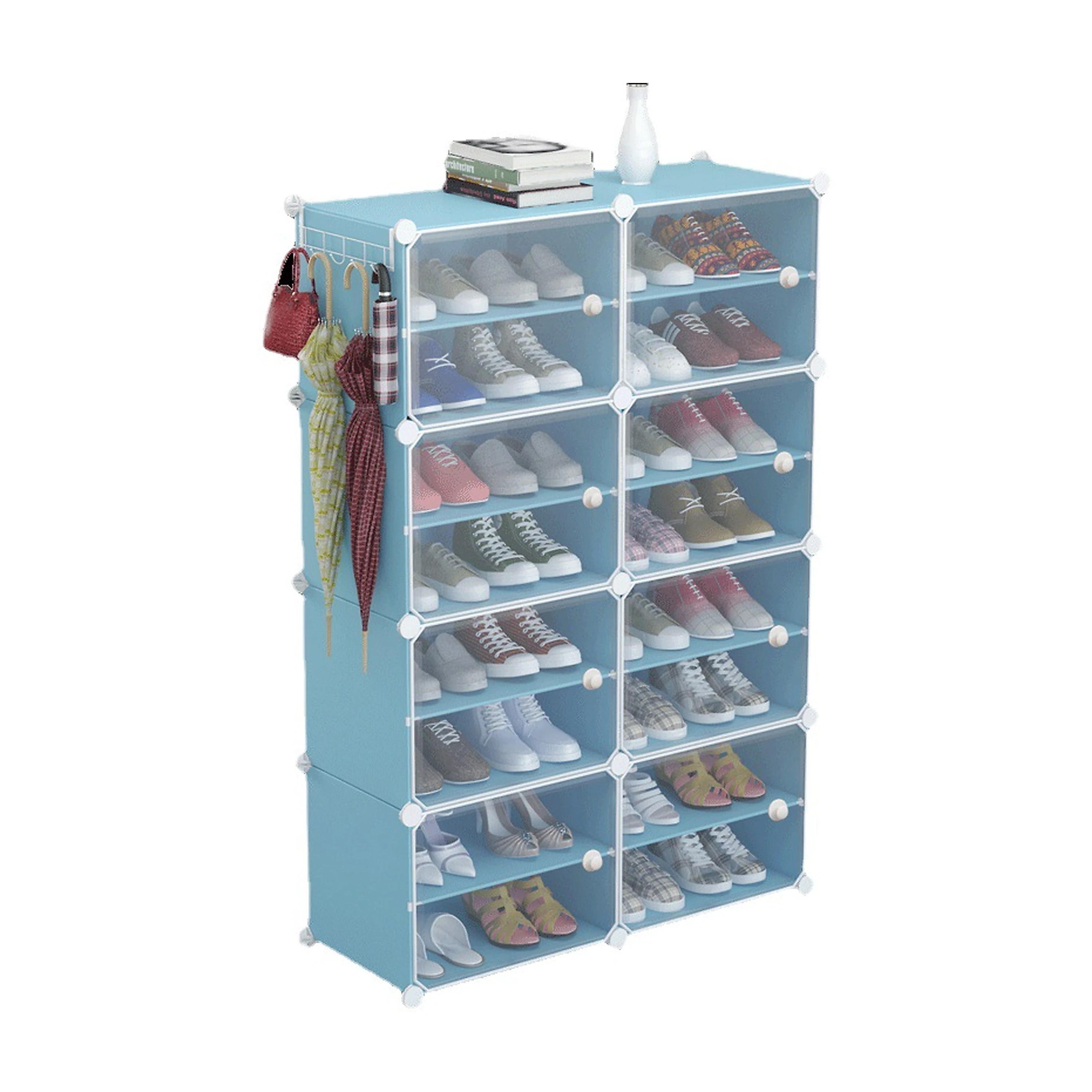Zapatero Grande de Plástico para Entrada 85x32x127cm