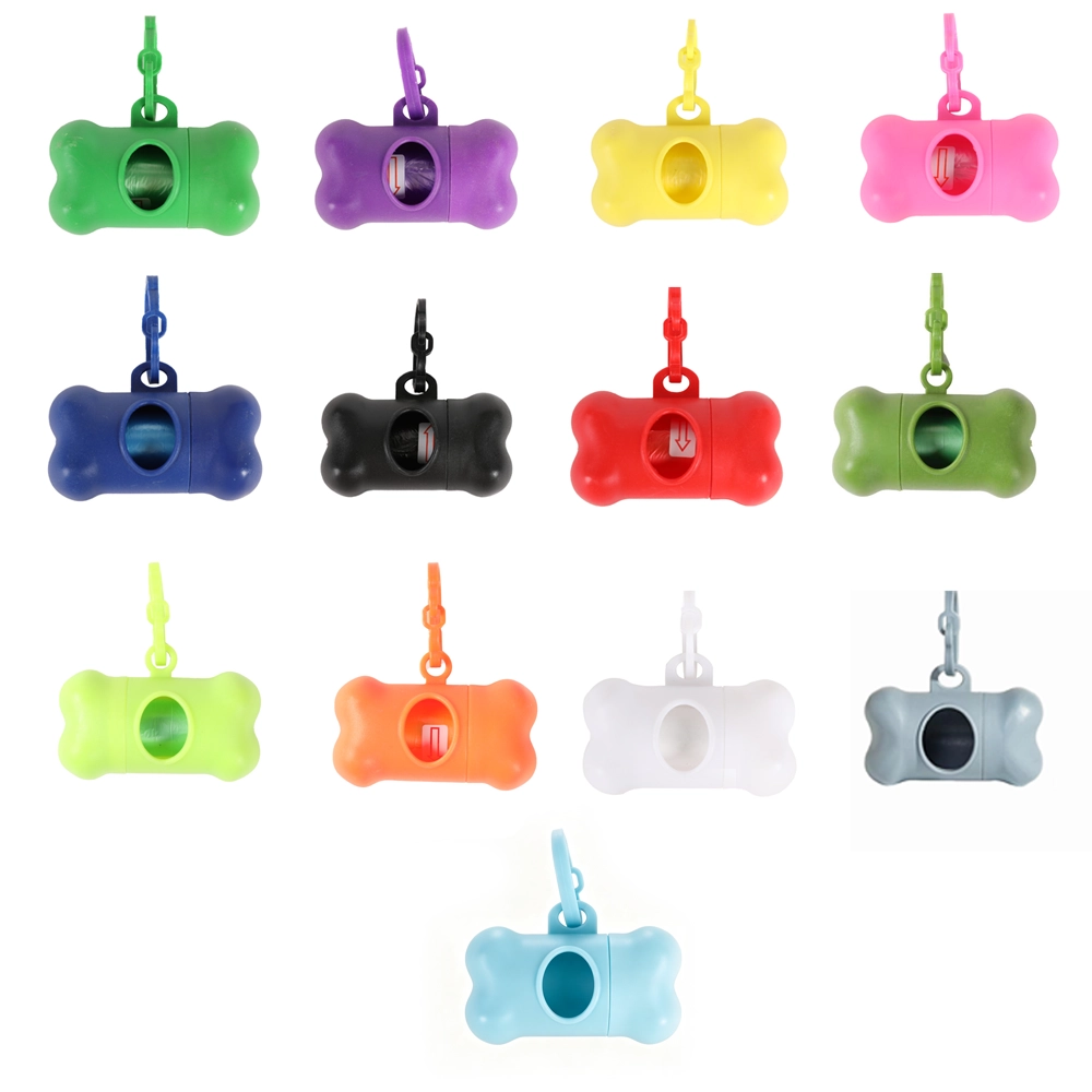 Dispensador de Bolsas para Heces Hueso Plástico para Perro