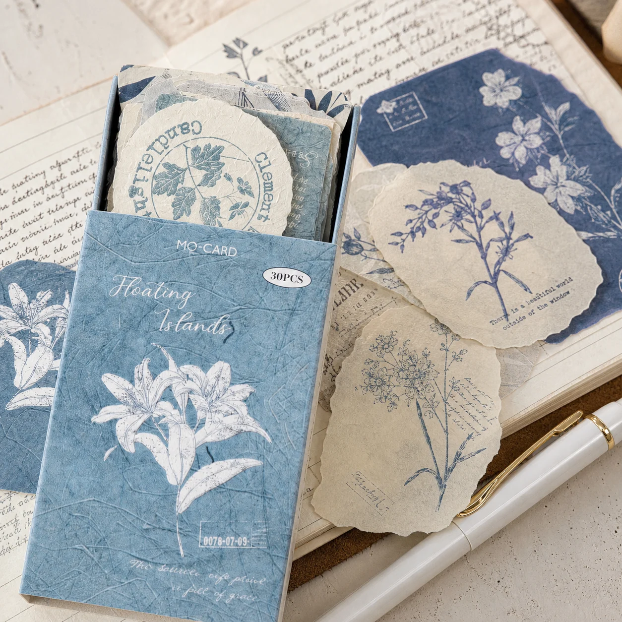 Stickers con Relieve Tipográfico Serie Bosque para Scrapbooking image 1