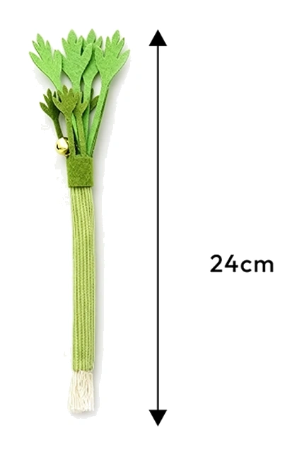 Juguete Mordedor para Gato Matatabi Felpa Perejil 24cm