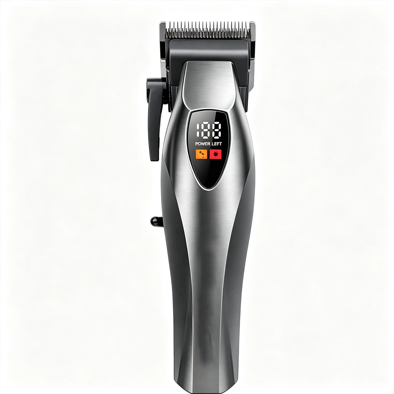 Cortadora de Cabello Eléctrica con Pantalla Digital Plástico y Metal