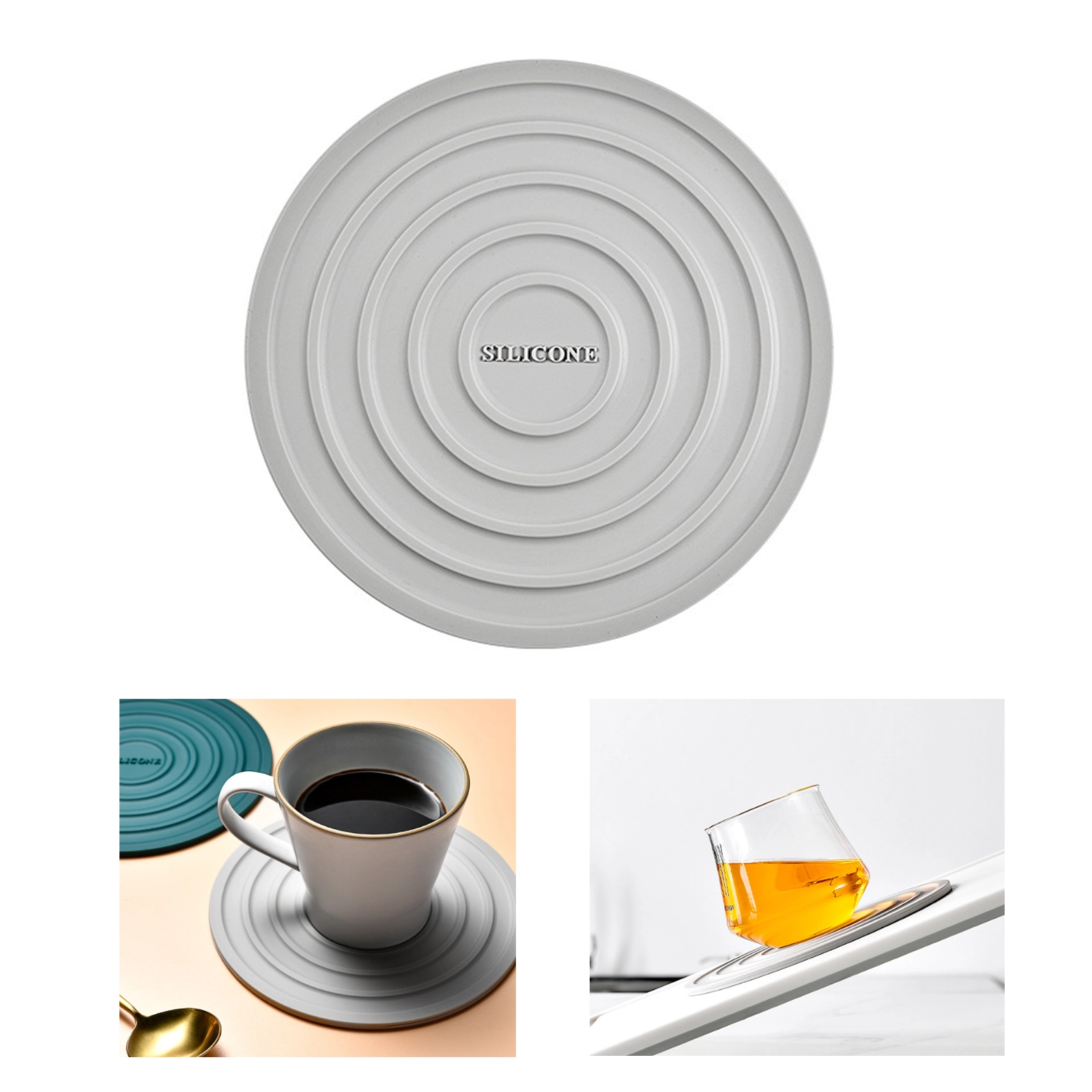 Protector de Mesa de Silicona, Anticalórico para Ollas
