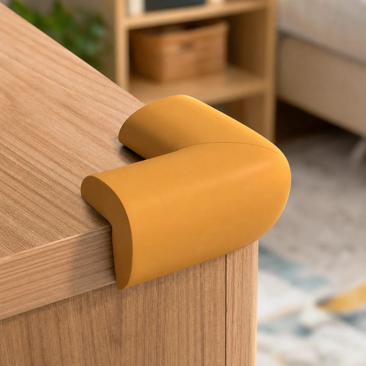 Protectores de Esquina de Goma para Muebles Seguridad Bebé