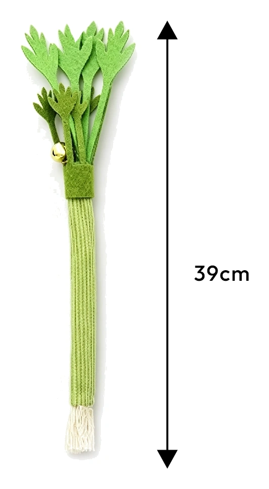 Juguete Mordedor para Gato Matatabi Felpa Perejil 39cm