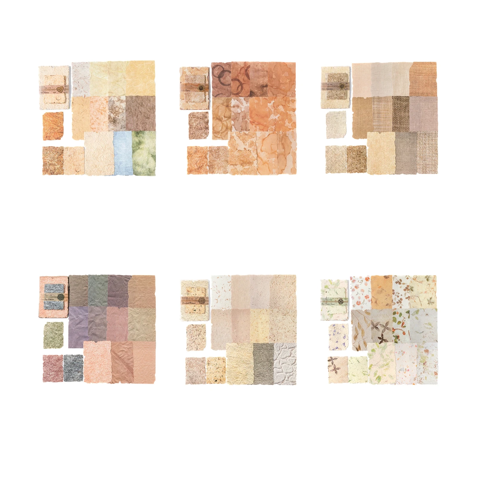 Papel de Fondo Vintage con Relieve Texturizado para Scrapbooking image 2