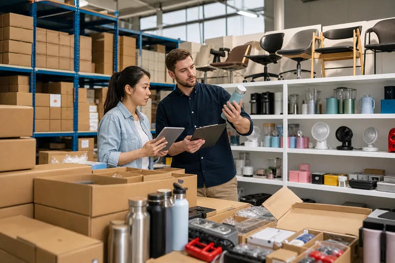 Compras mayoristas, consolidación y control de calidad en China