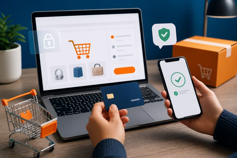 Pago seguro de un pedido de Taobao con tarjeta internacional y confirmación de compra
