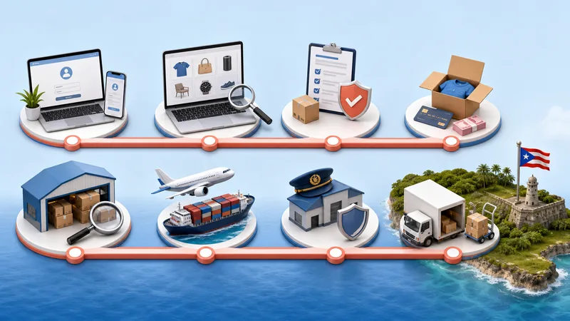 ¿Cómo comprar en 1688 desde Puerto Rico? Guía para importar desde China