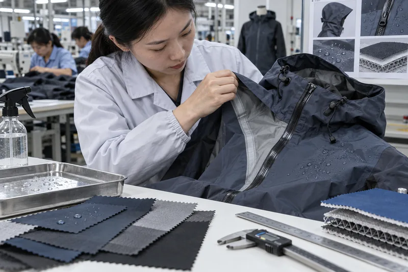 Cómo importar chaquetas impermeables desde China: Guía de compra